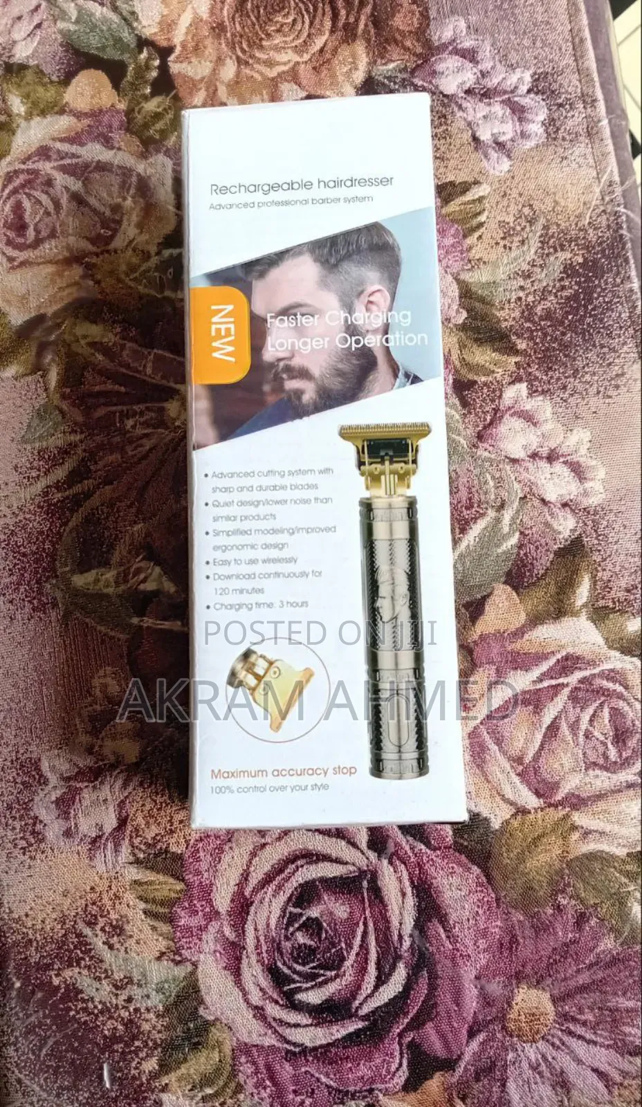 Rechargeable Professional Hair Trimmer