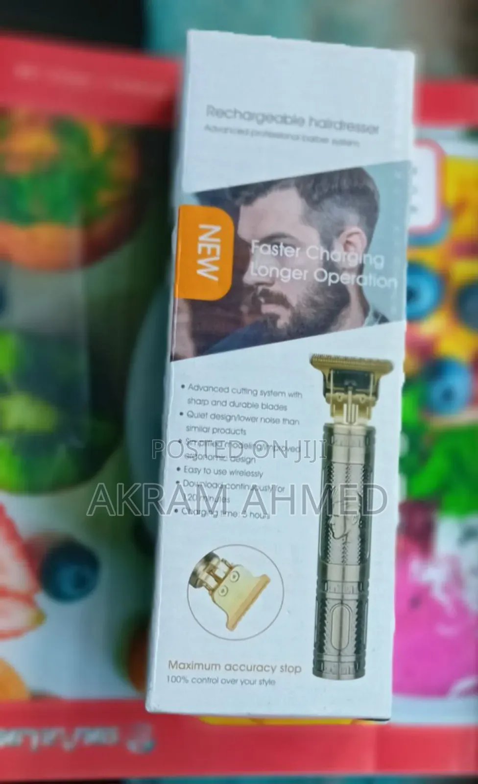 Rechargeable Professional Hair Trimmer