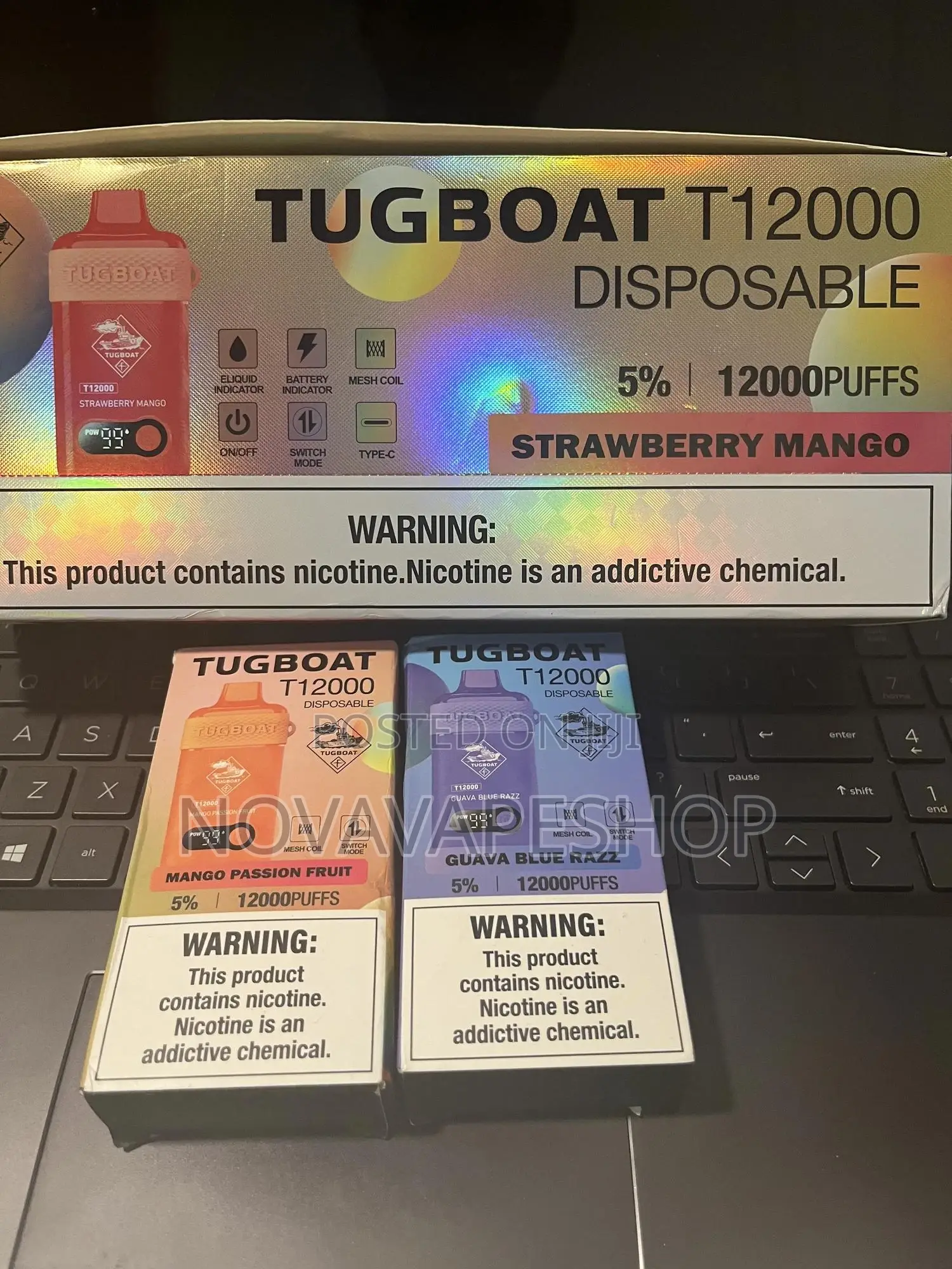 Tugboat 12000 Puff Vape