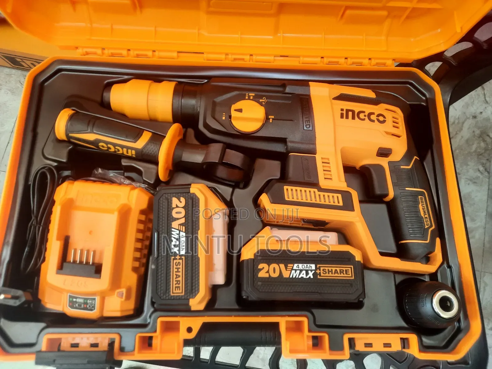 Ingco Rechargeable Hammer Drill 20V