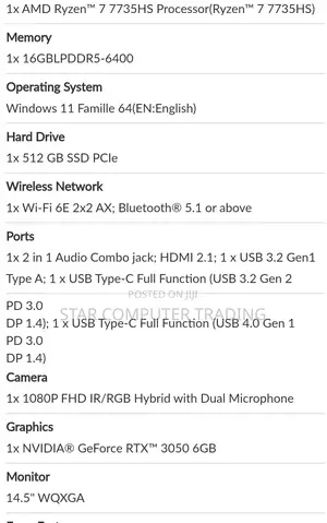 New Laptop Lenovo IdeaPad 720S 16GB AMD Ryzen 7 SSD 512GB