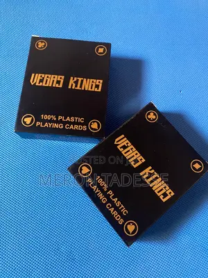 Photo - Plastic Playing Card Washable ሚታጠብ ፕላስቲክ ካርታ Call