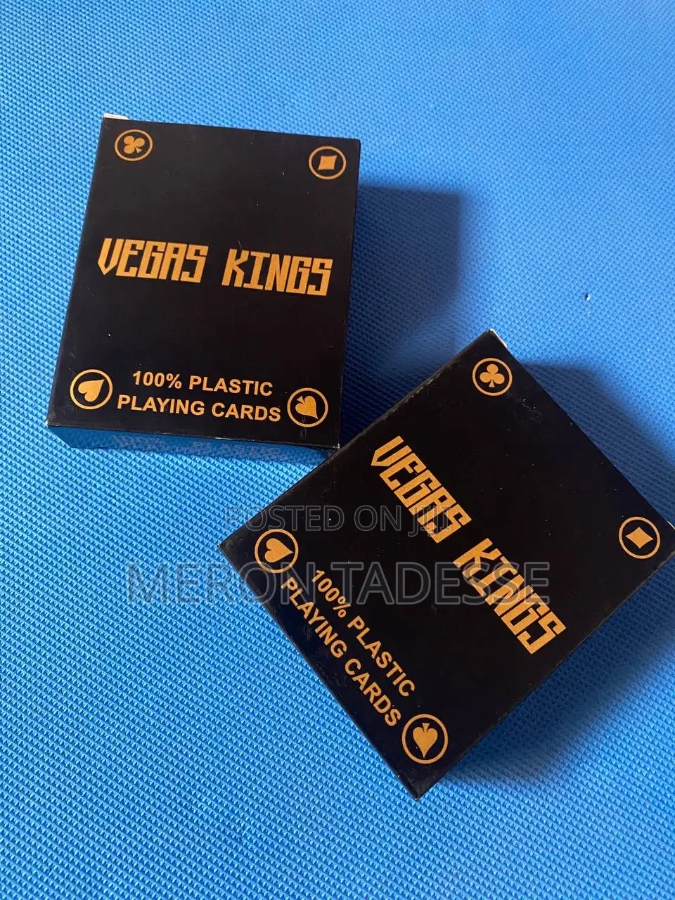 Plastic Playing Card Washable ሚታጠብ ፕላስቲክ ካርታ Call