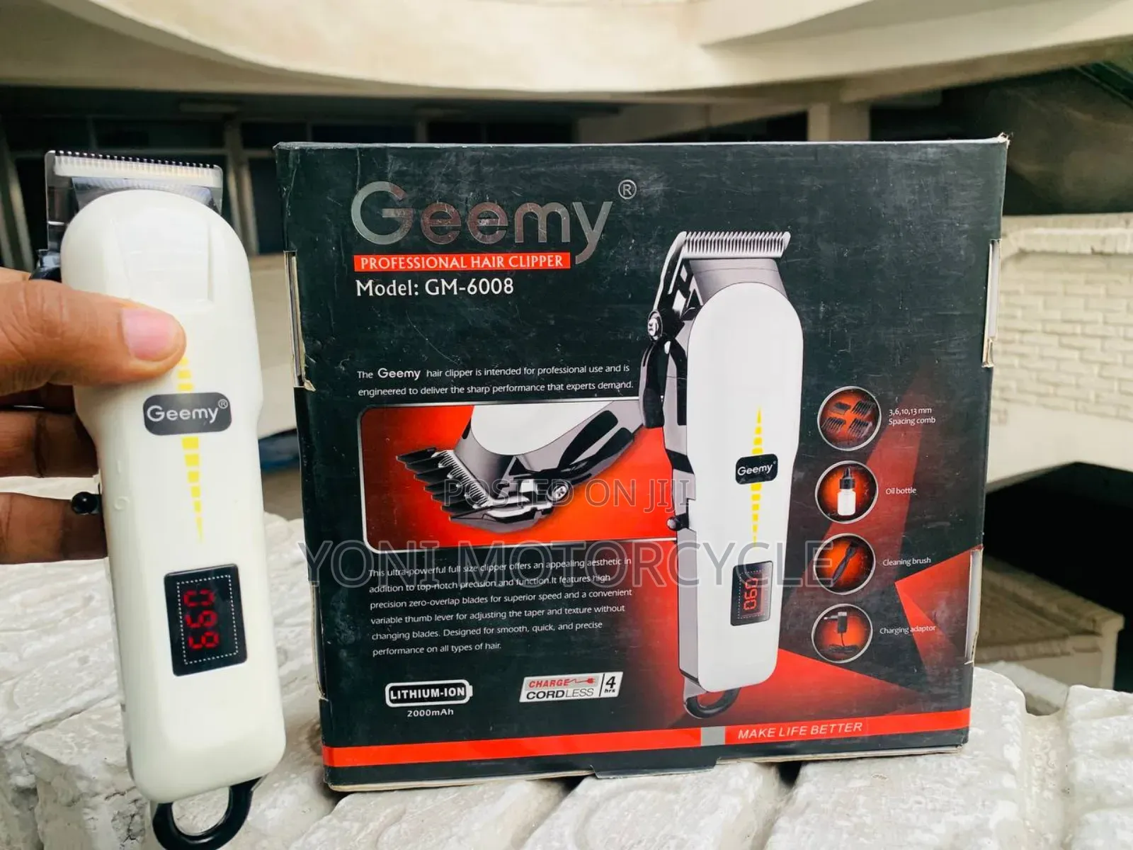 (* Geemy *) Rechargeable Hair Stayel 00