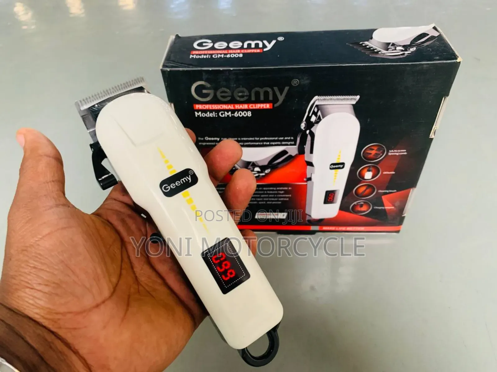 Geemy Rechargeable Hair Clipper New(Packed)