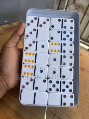 Photo - Ceramic Dominoes Game Call