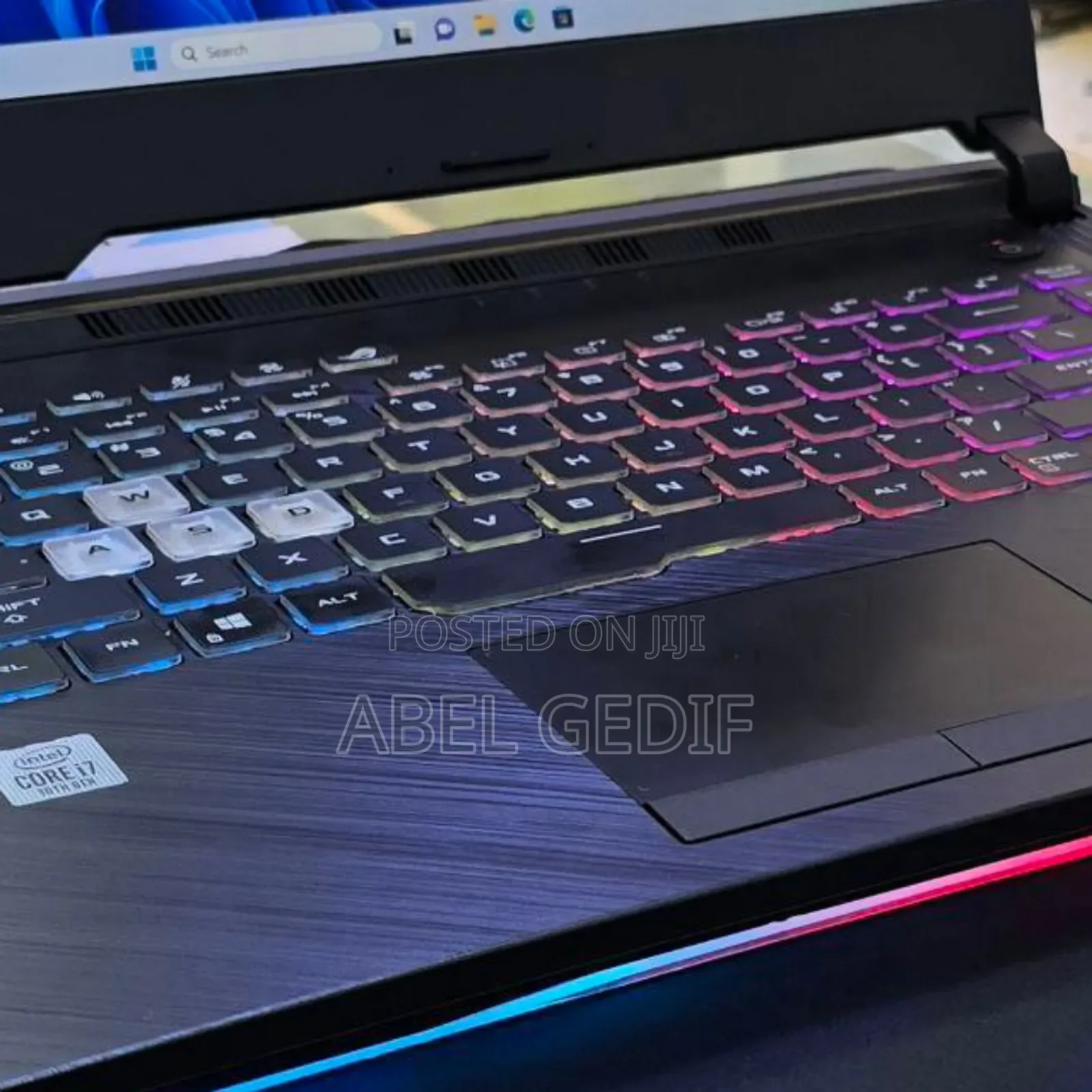 New Laptop Asus ROG Strix G15 16GB Intel Core I7 SSD 1T