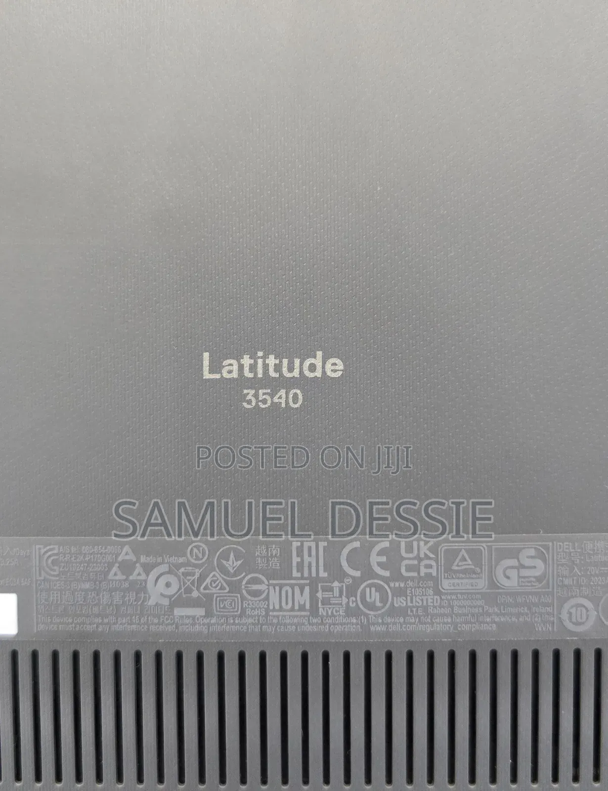 New Laptop Dell Latitude 3540 8GB Intel Core I7 SSD 256GB