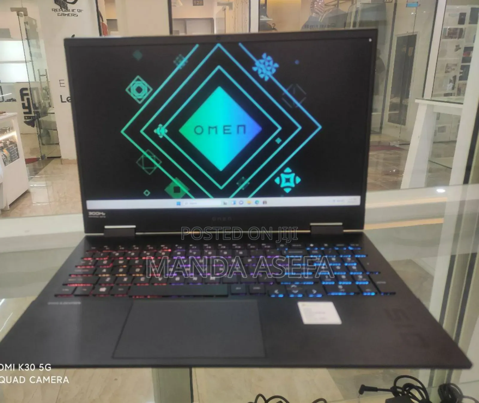 New Laptop HP Omen 15 16GB Intel Core I7 SSD 1T