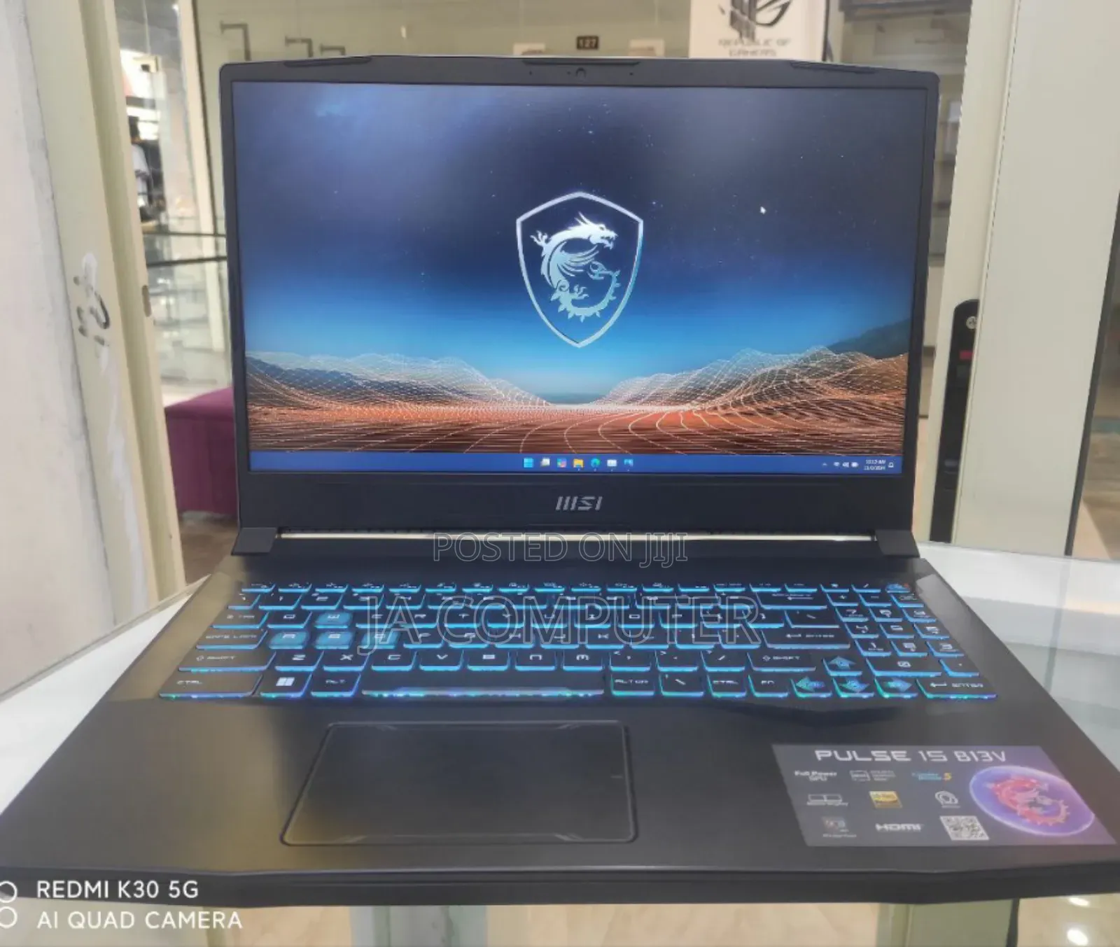 New Laptop MSI Pulse GL66 32GB Intel Core I9 SSD 1T