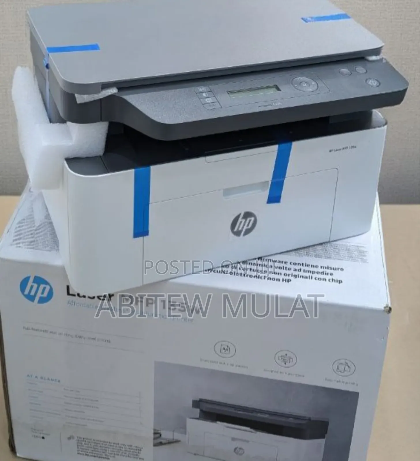 HP Laser MFP 135w Functions_print, Copy, Scan