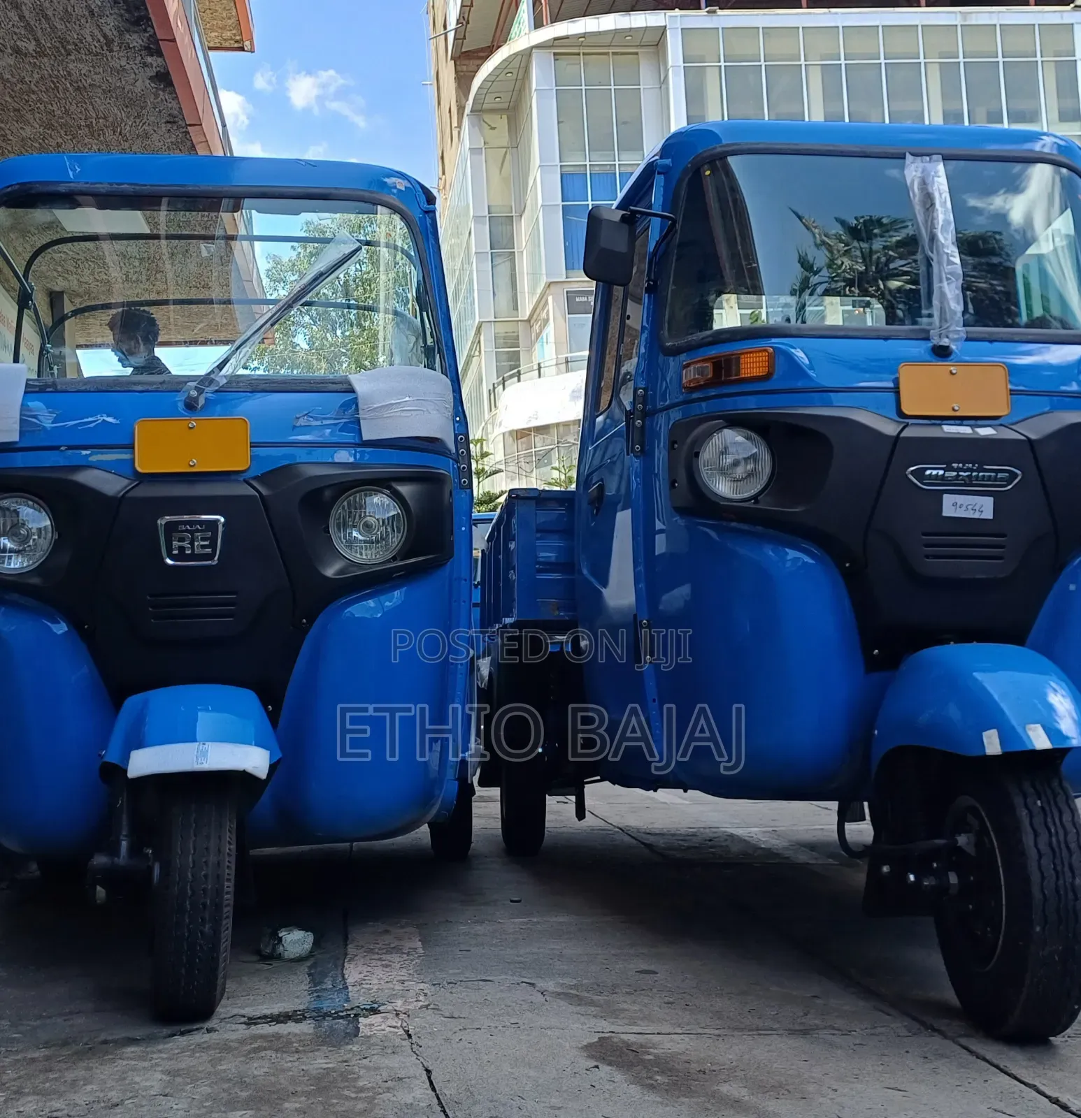 New Bajaj 2024 Blue