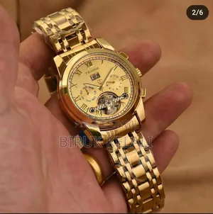 Tevise Automatic Full Golden Watch