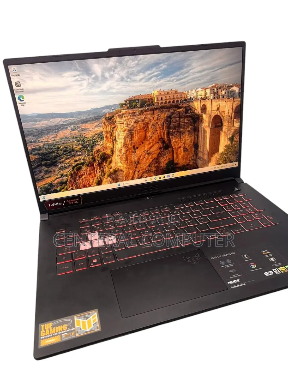 New Laptop Asus TUF Gaming FX504 16GB AMD Ryzen 7 SSD 1T