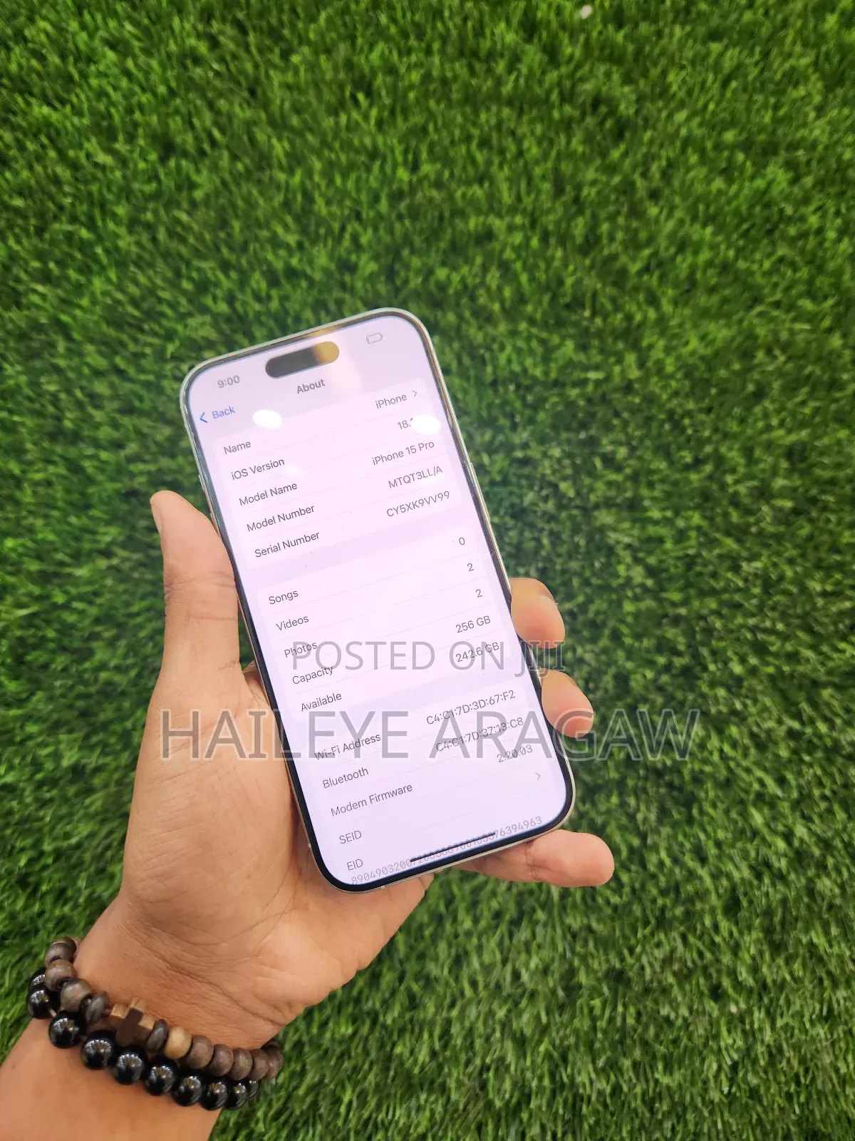 New Apple iPhone 15 Pro 256 GB White