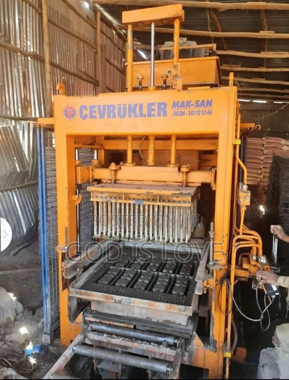 የቱርክ ብሎኬት ማሽን Turkey Block Making Machine