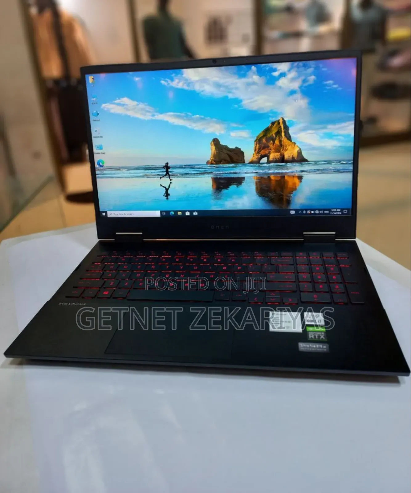 New Laptop HP Omen 15 16GB Intel Core I7 SSD 512GB