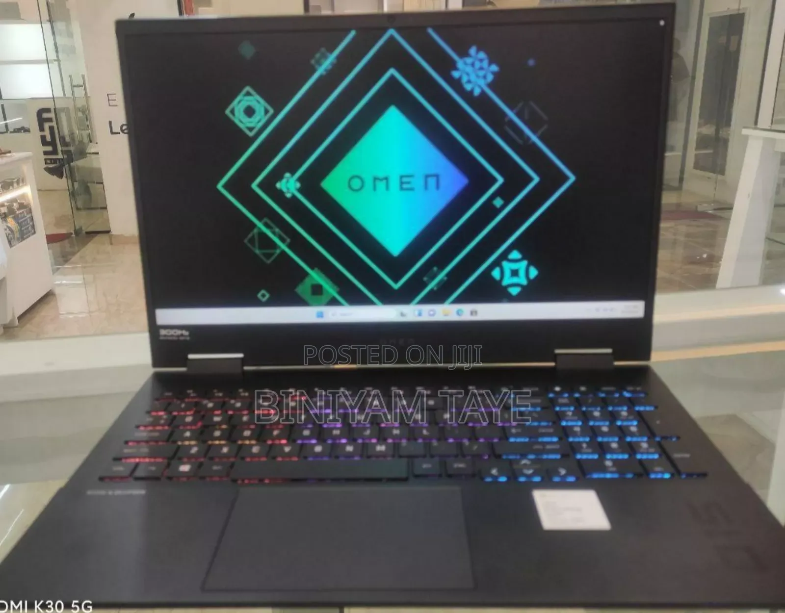 New Laptop HP Omen 15 16GB Intel Core I7 SSD 1T