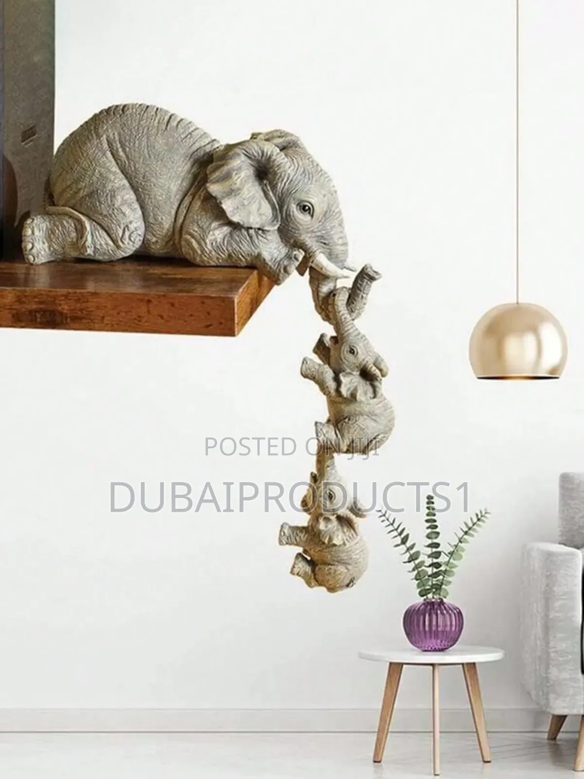 Modern Human Figure Sitting Pose Resin Ornaments Decorations