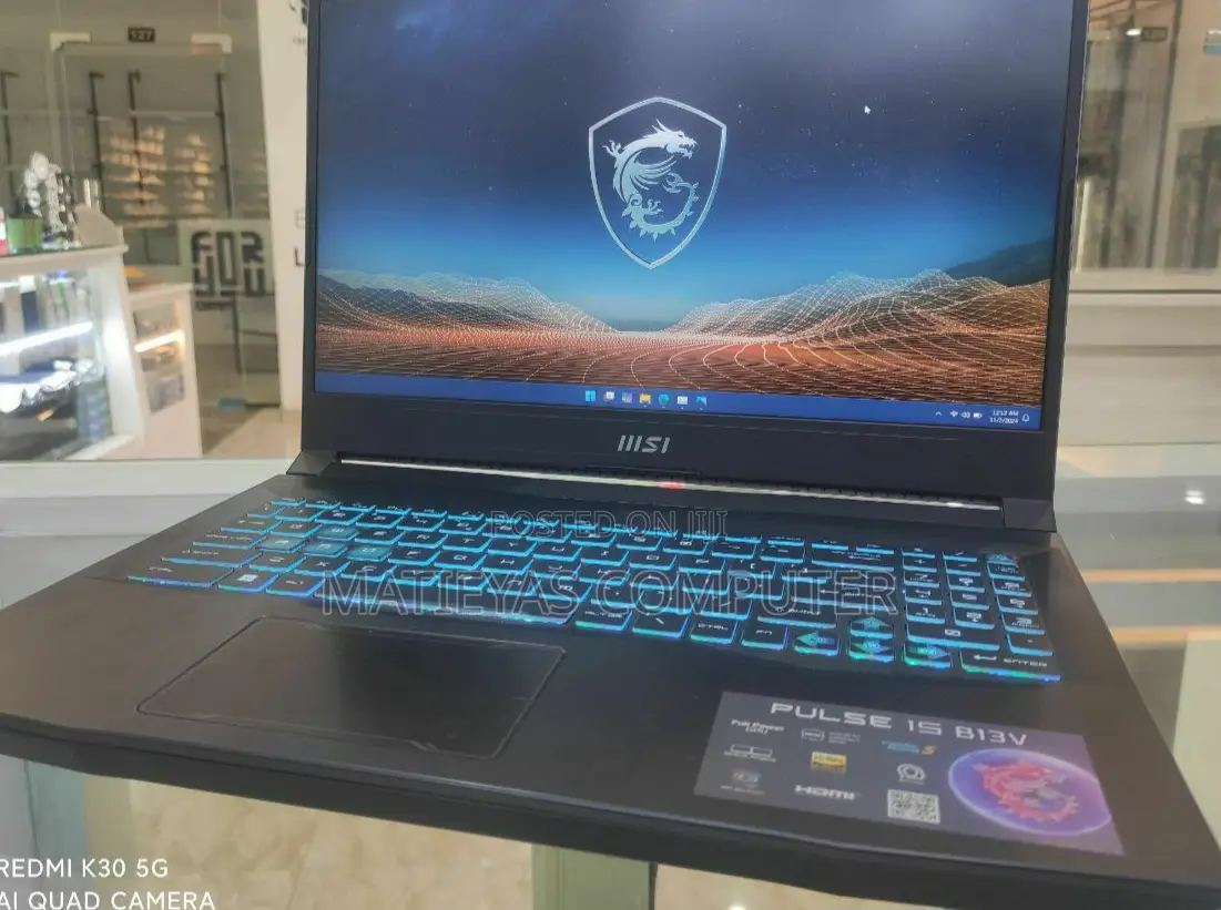 New Laptop MSI Pulse GL66 32GB Intel Core I9 SSD 1T