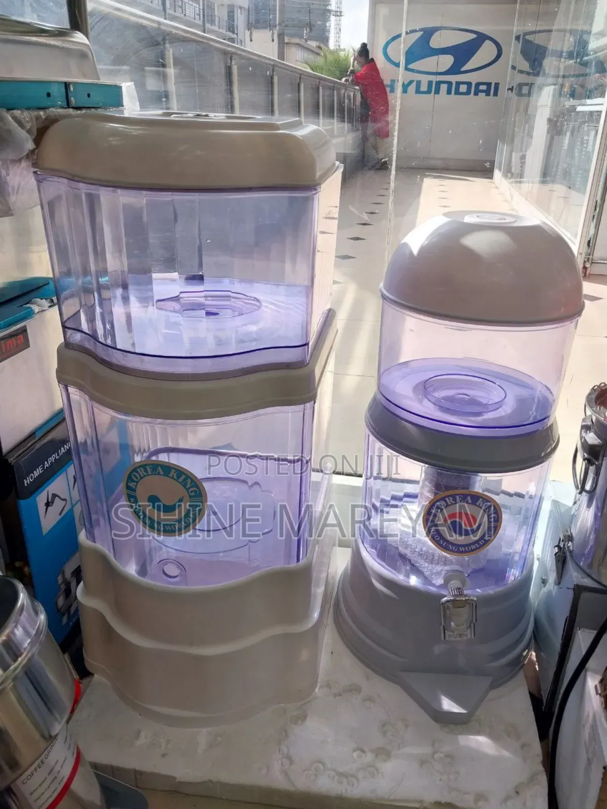 የውሀ ማጣሪ በፈለጉት መጠን እና አይነት 
በብዛት አስገብተናል ይዘዙን ያሉበት እናደርሳለን።