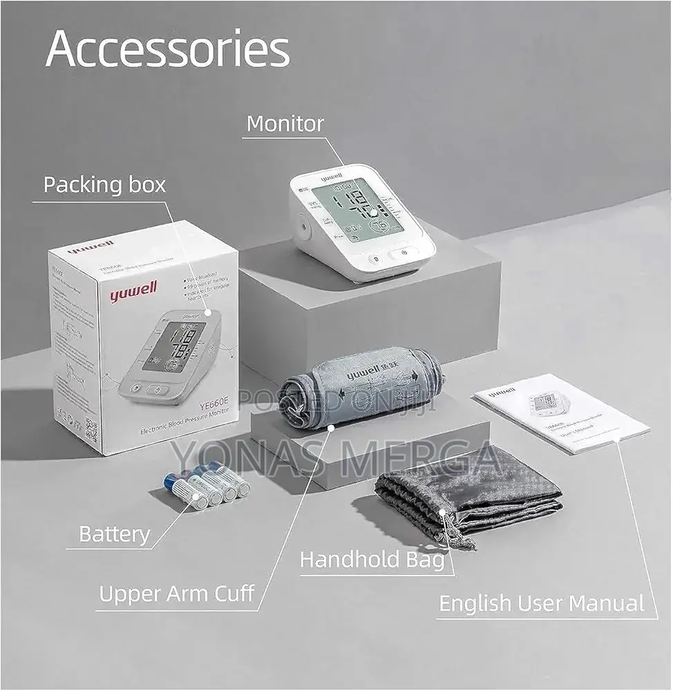 Bp Monitor Large Backlit Display
• Cuff Wrapping Detection