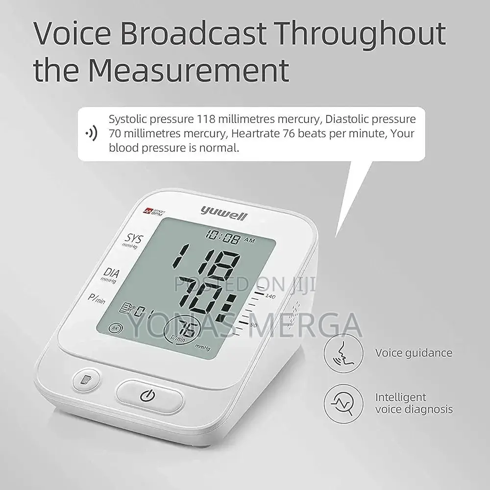 Useful Digital Automatic Blood Pressure Upper Arm Monitor