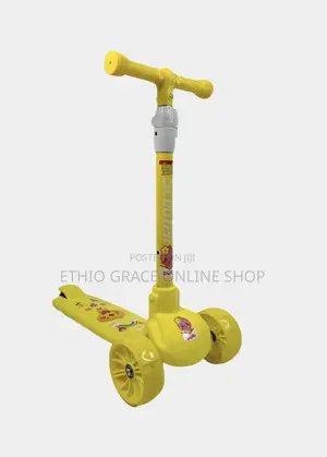 Yellow Color Kids Scooter
