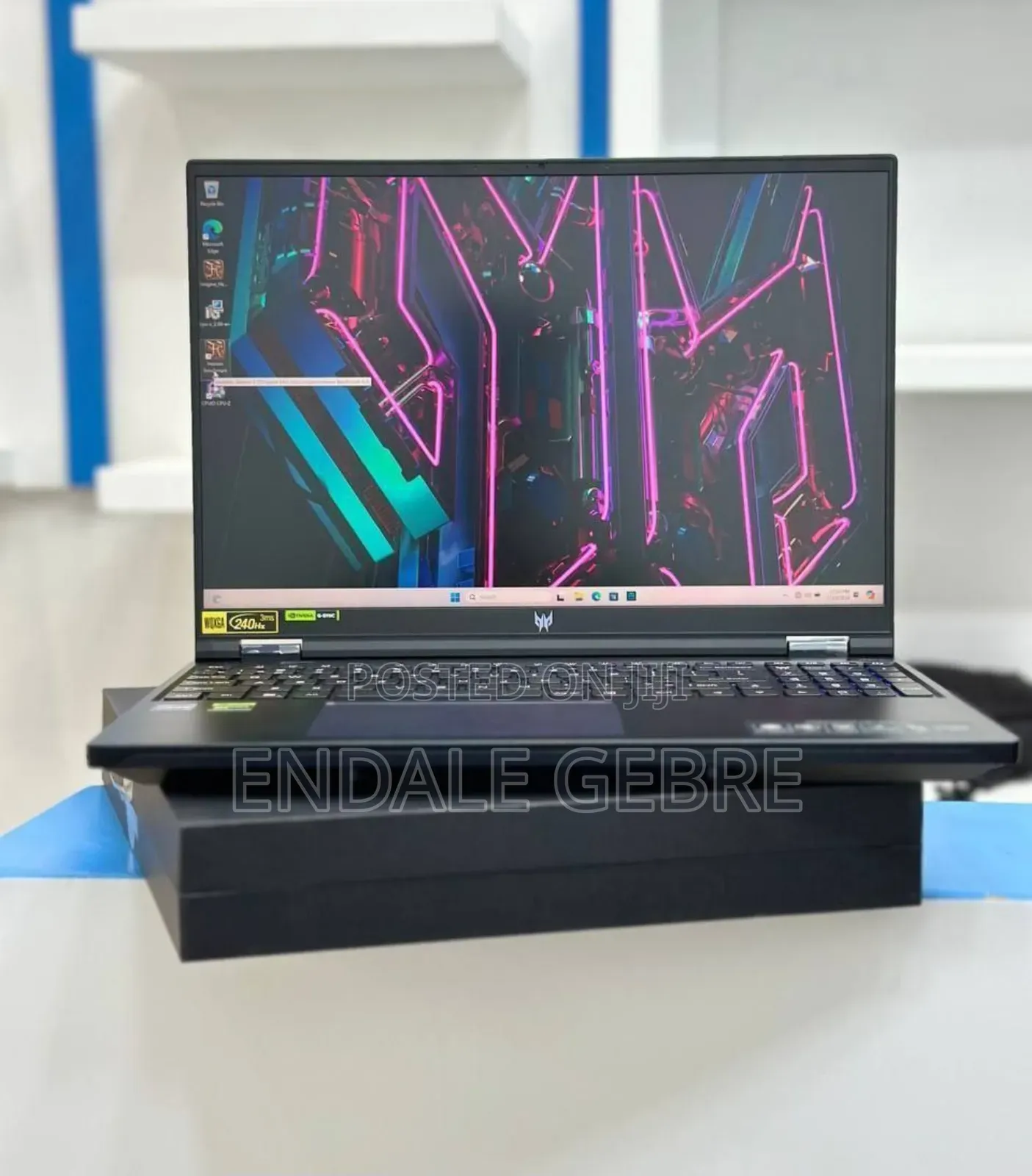 New Laptop Acer Predator Helios Neo 16 16GB Intel Core I9 SSD 1T