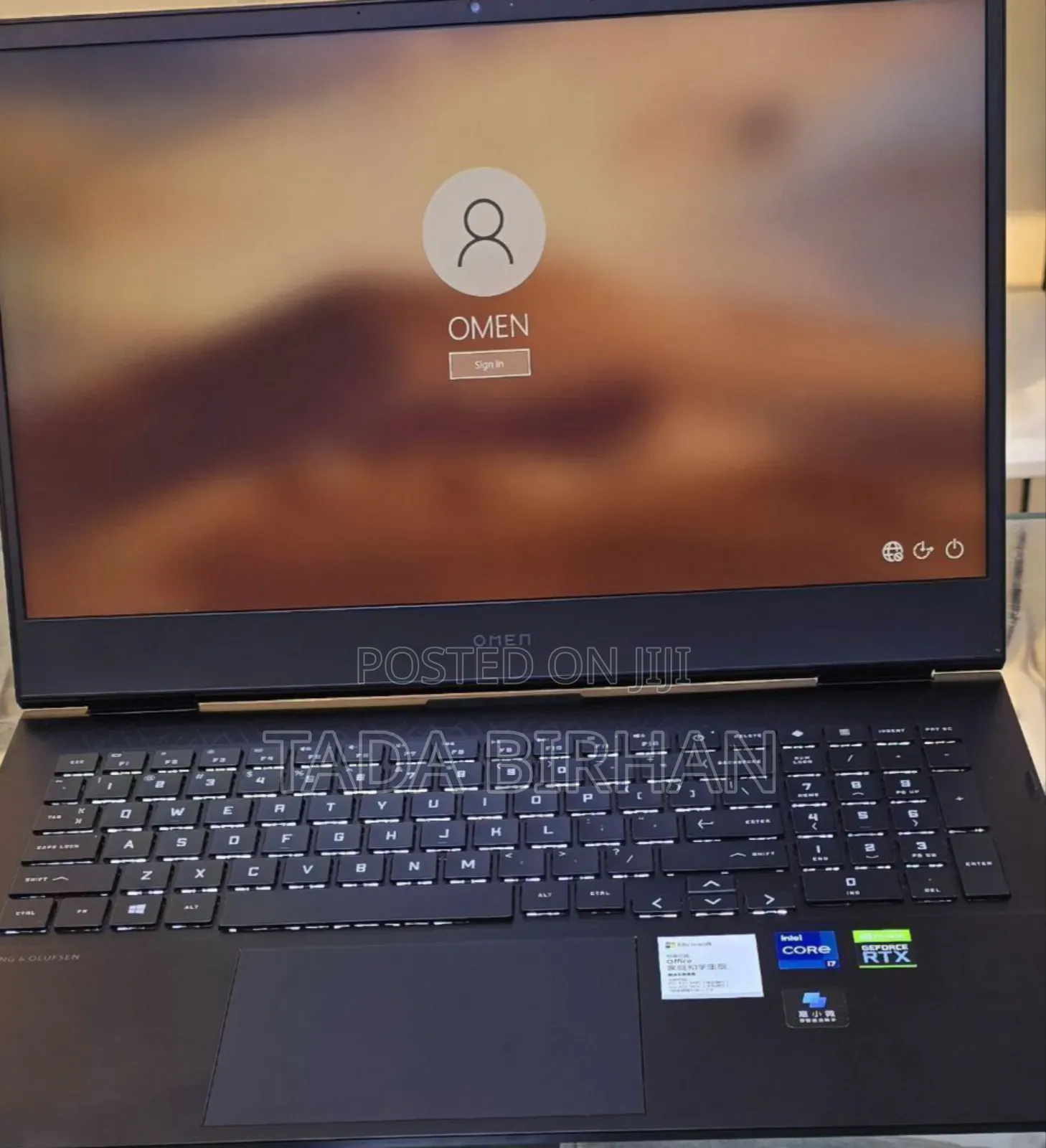 New Laptop HP Omen 16 16GB Intel Core I7 SSD 512GB