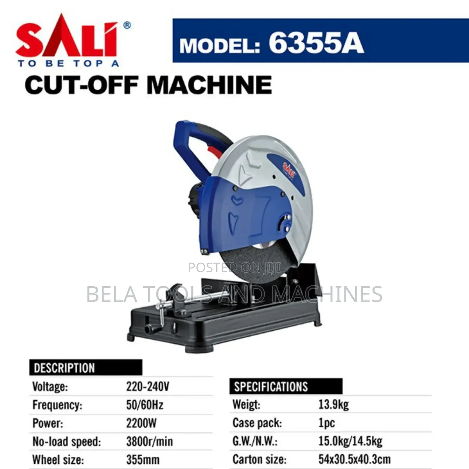 Sali Cut Off Machine 2200w