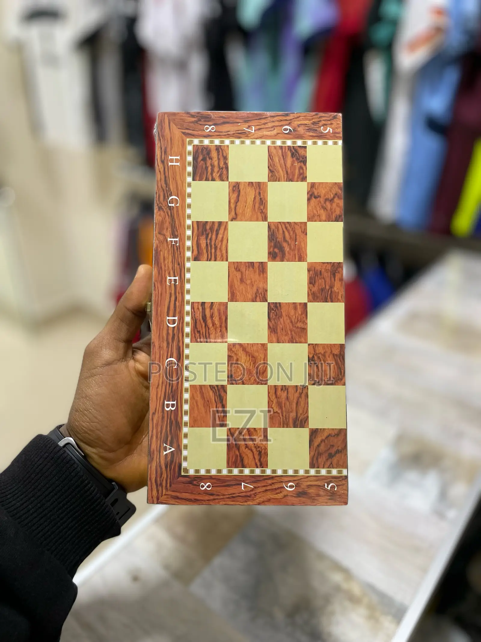 Chess Board Wooden Classic