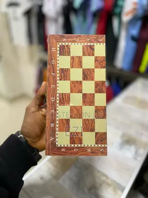 Photo - Chess Board Wooden Classic