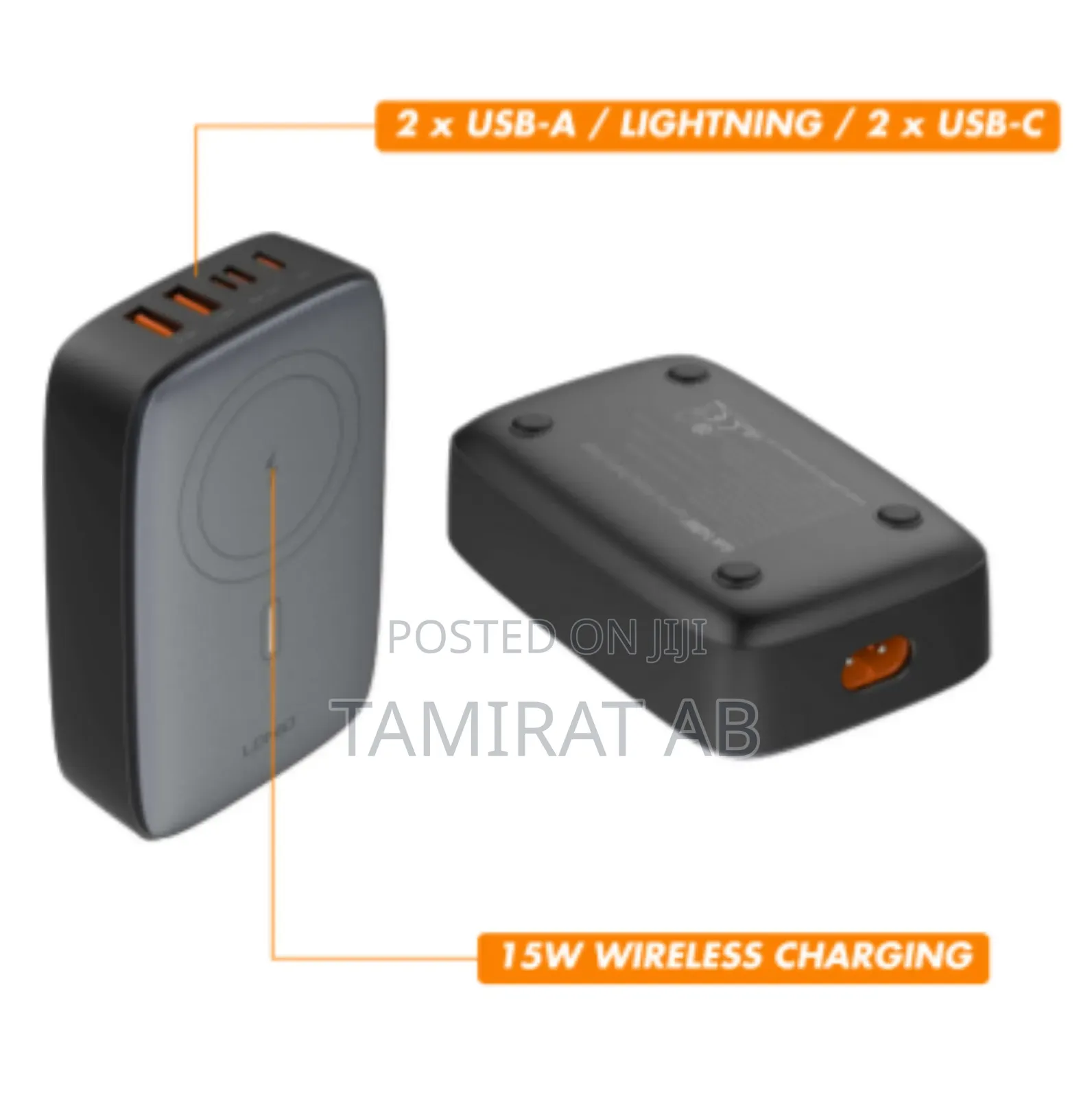 140W Multiport Desktop Charger and Support Wireless Charging
