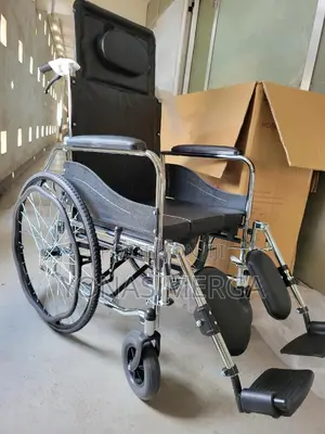 Toilet Wheelchair //ዌልቼርcomfortable and Durable, Widen Pedal