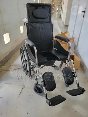 Toilet Wheelchair/ዌልቼርcan Take Care of Patients*Conveniently