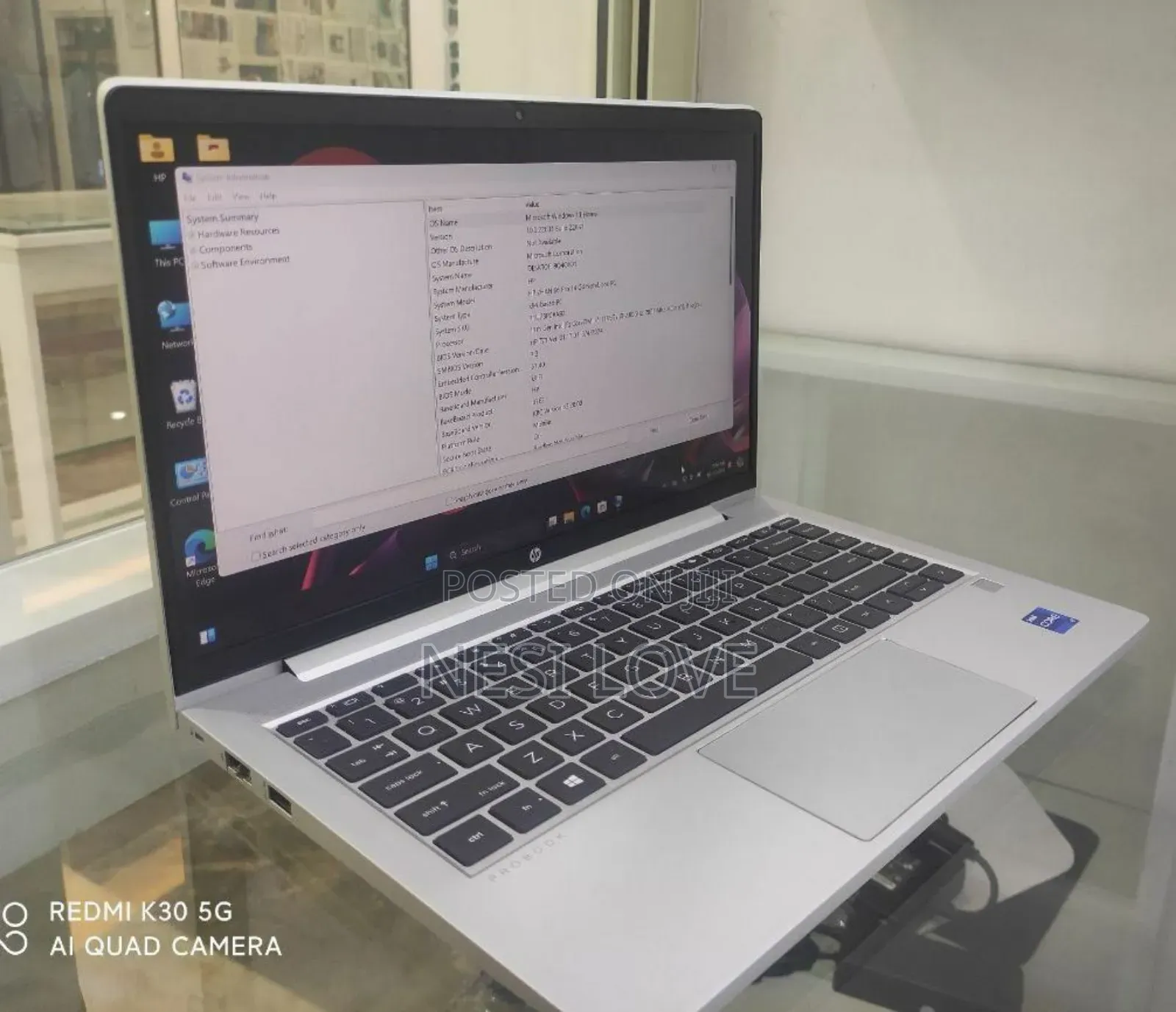 New Laptop HP Probook 11 EE G1 16GB Intel Core I7 SSD 512GB