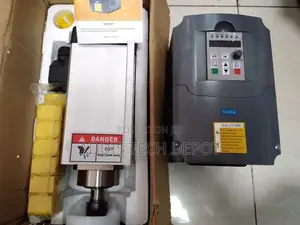 Photo - 3.5kw Spindle Motor + 4kw Inverter + Er20 Collet Set Spindle