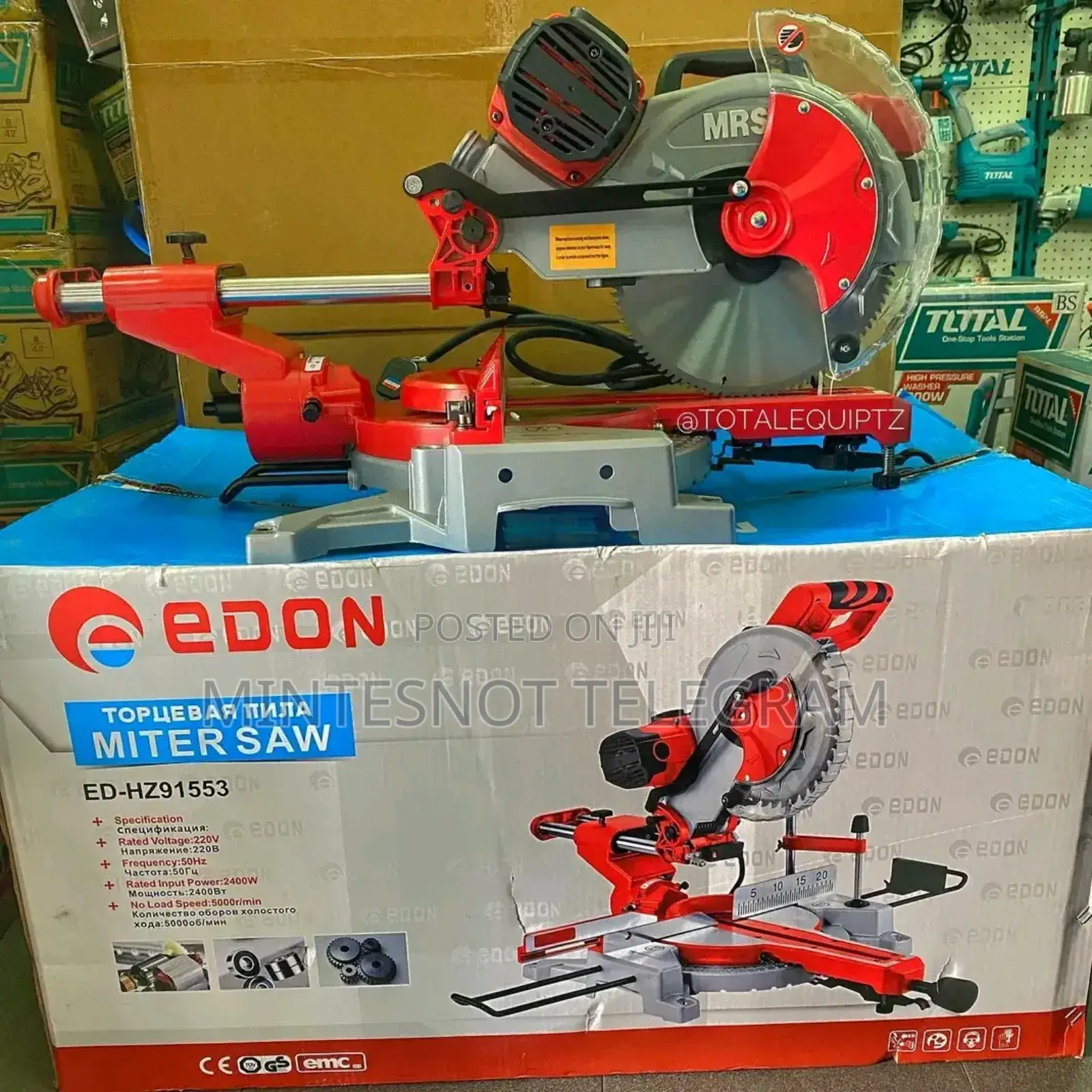 Edon Sliding Miter Saw 2400W 1800W