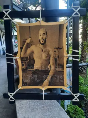 Photo - Leather and Wood Engraving