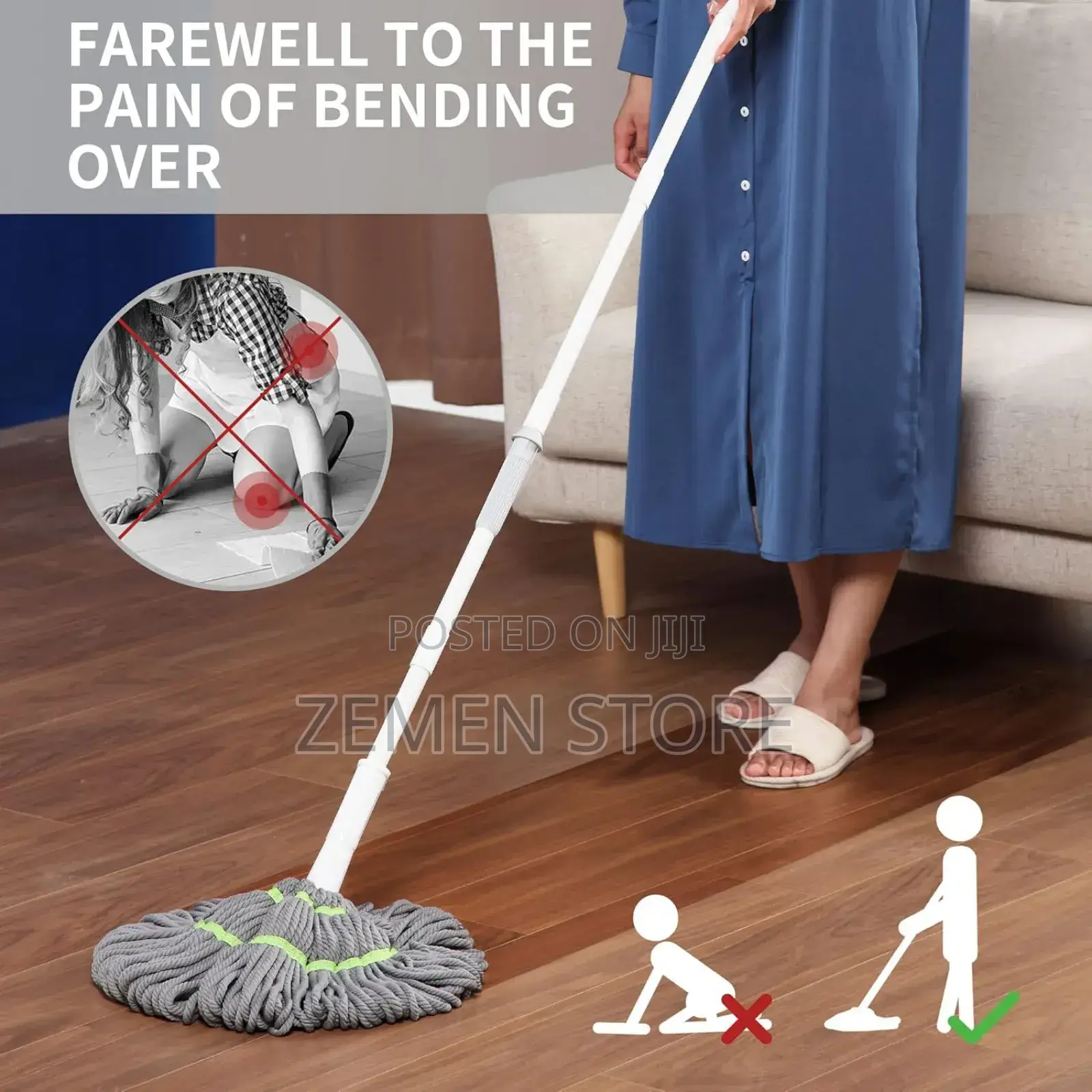 Stainless Steel Magic Mop