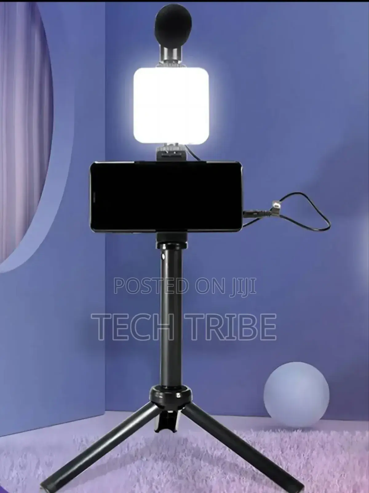 Tripod With Remote and Light for Tiktok With Free Delivery