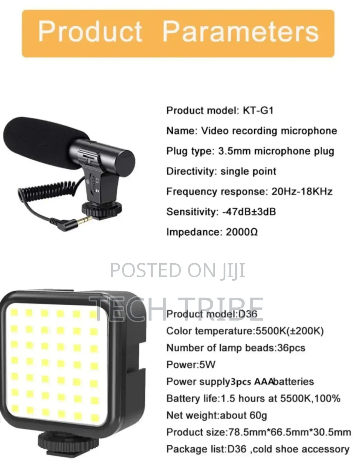 Tripod With Remote and Light for Tiktok With Free Delivery