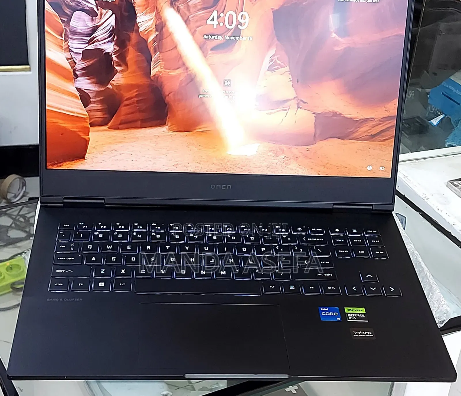 New Laptop HP Omen 16 16GB Intel Core I5 SSD 512GB
