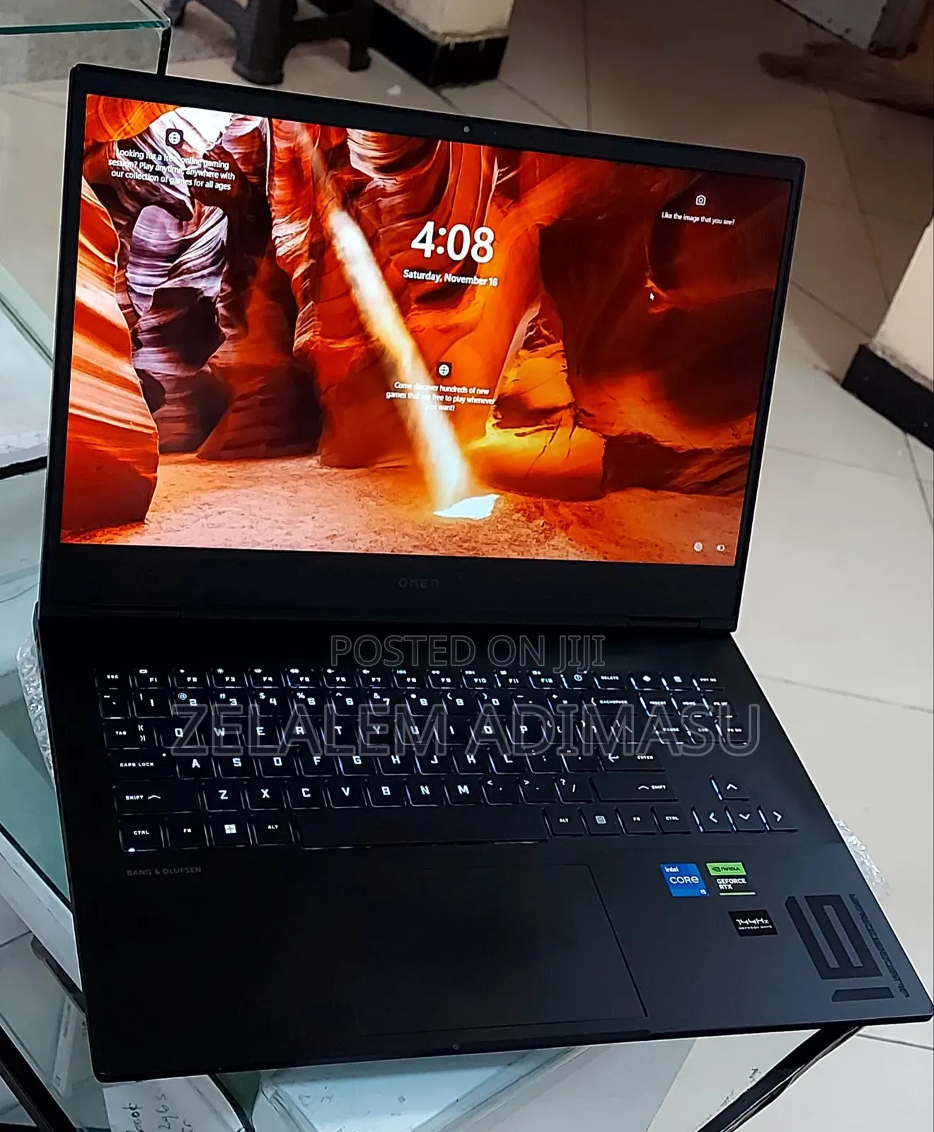 New Laptop HP Omen 16 16GB Intel Core I5 SSD 512GB