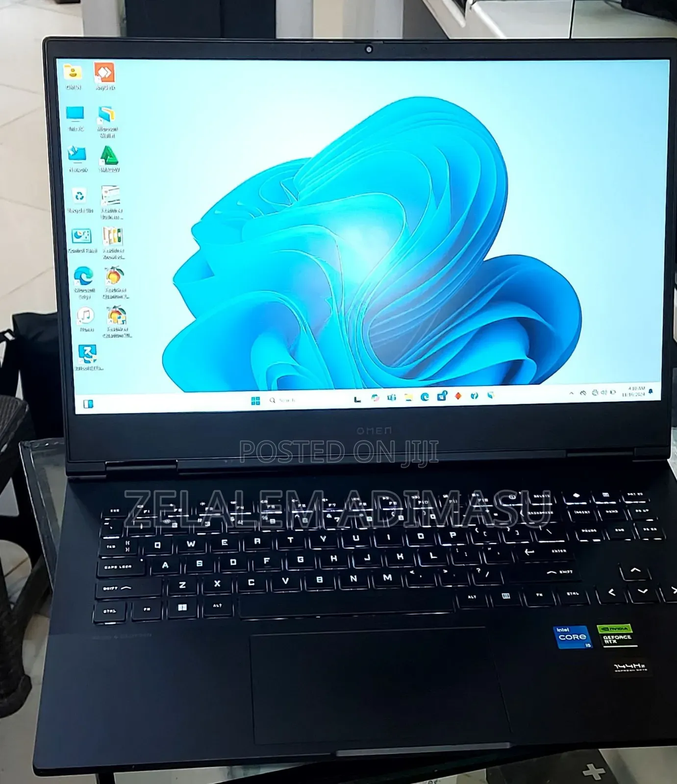 New Laptop HP Omen 16 16GB Intel Core I5 SSD 512GB