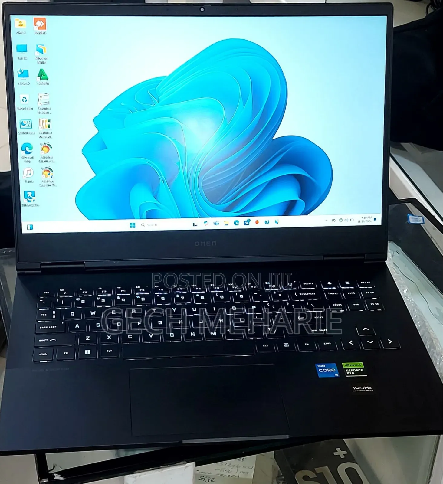 New Laptop HP Omen 16 16GB Intel Core I5 SSD 512GB