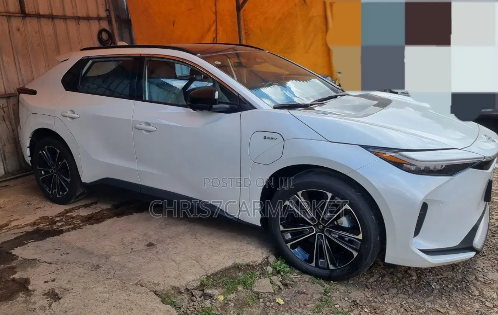 New Toyota bZ4X 2024 White