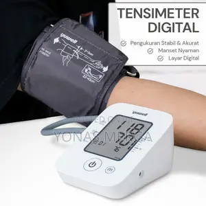 Photo - Blood Pressure Monitor+Upperarm Cuf+Power-Digital BP Machine