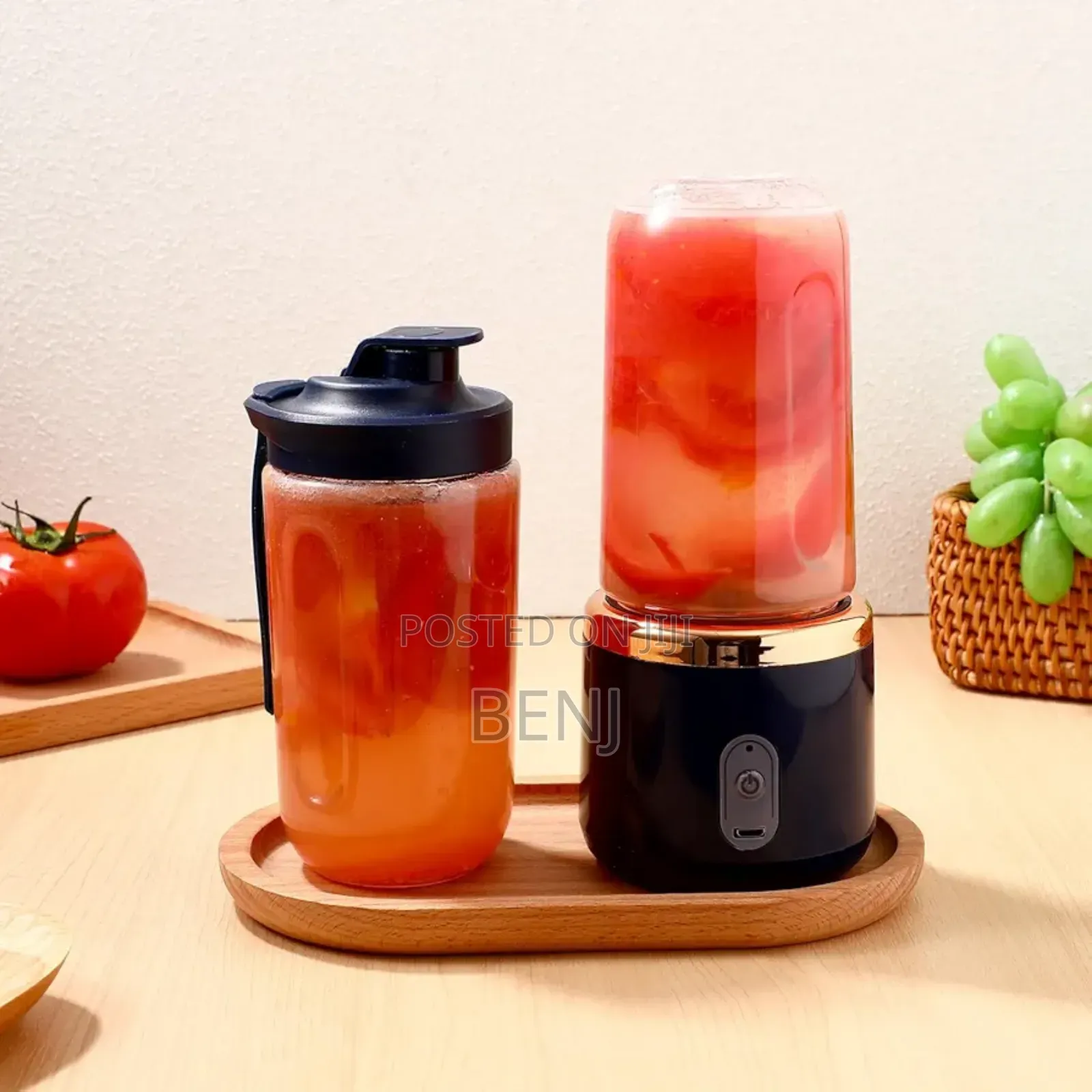 Rechargeable Mini Portable Blender | Juicer and Juice Bottle